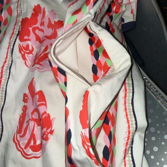 Modcloth Red and White Floral Tunic - Picture 5 of 6